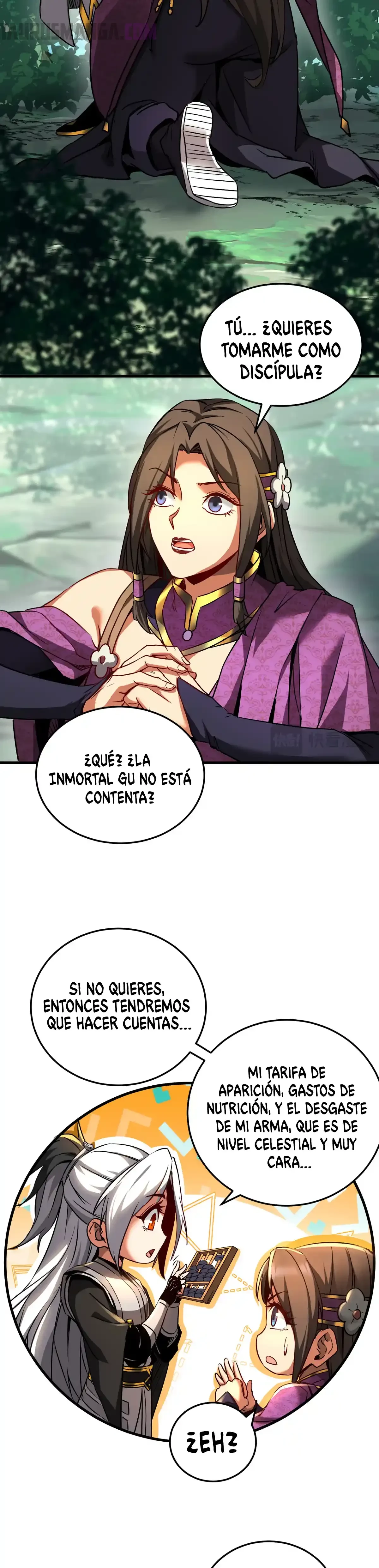 Mientras mis discípulas se matan, yo me relajo! > Capitulo 113 > Page 61